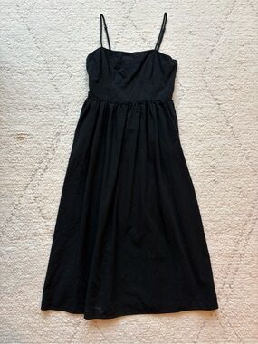 Universal Thread Black Spaghetti-Strap Midi Dress